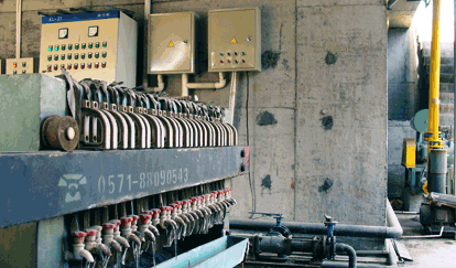 浙江万美污水处理站一角 浙江万美污水处理站一角