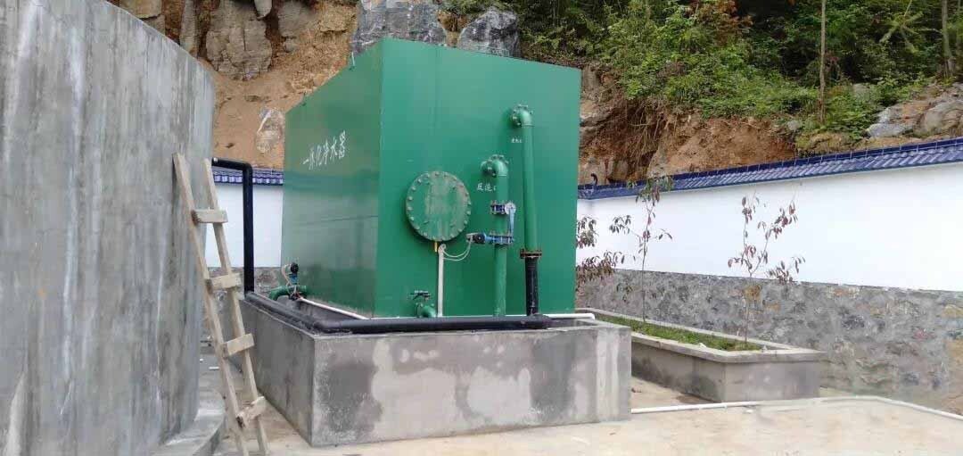 一体化净水器设备现场图 一体化净水器设备现场图